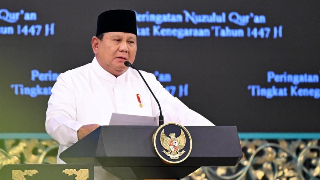 Pidato Prabowo di Nuzulul Qur'an: Refleksi Kepemimpinan di Tengah Badai Global